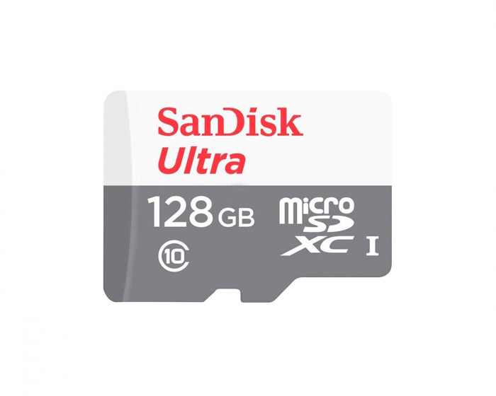 SanDisk Minnekort Ultra microSDHC microSDXC UHS-I card 100MB/s - 128GB