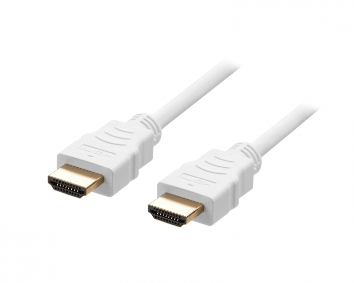 Deltaco Ultra High Speed HDMI-Cable 2.1 - Hvit - 1m