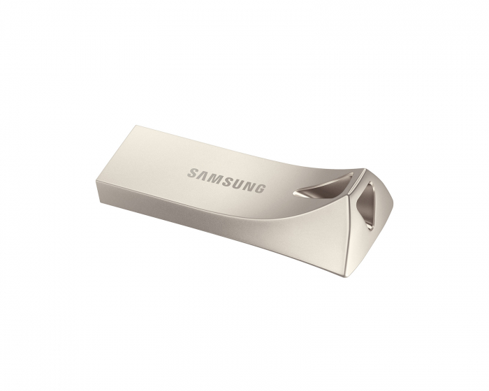 Samsung BAR Plus USB 3.1 Flash Drive 64GB - Minnepenn - Champagne Silver