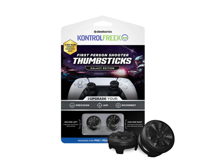 KontrolFreek FPS Galaxy Black Thumbsticks - (PS5/PS4)