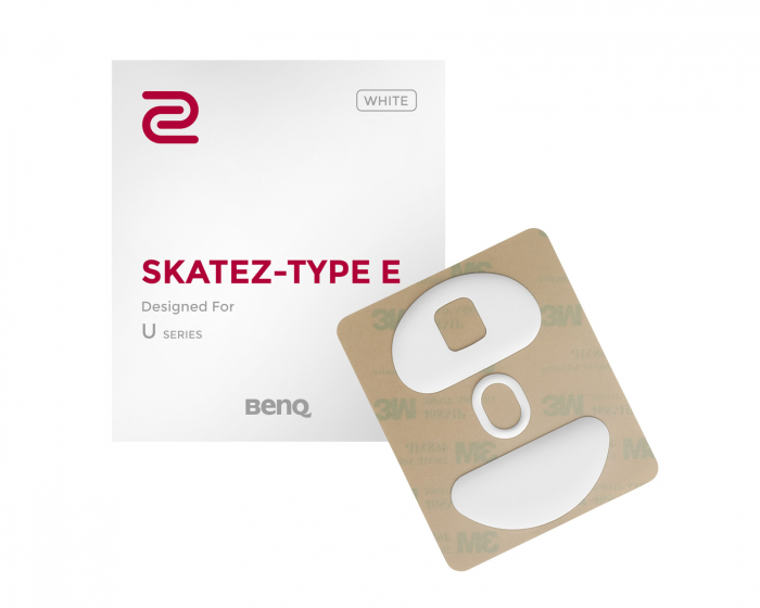 ZOWIE by BenQ Skatez - Type E til Zowie U2 - Hvit