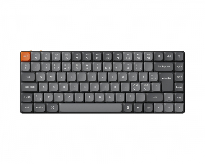 Keychron K3 Max Low Profile Hotswap Trådløst Mechanical Tastatur [Gateron Red] - ISO