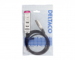 XLR Kabel til 3,5 mm 1,5 meter, 3-pin XLR, Cisco pinout - Svart