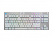 G915 Trådløs RGB Spilltastatur TKL [GL Tactile] - Hvit 