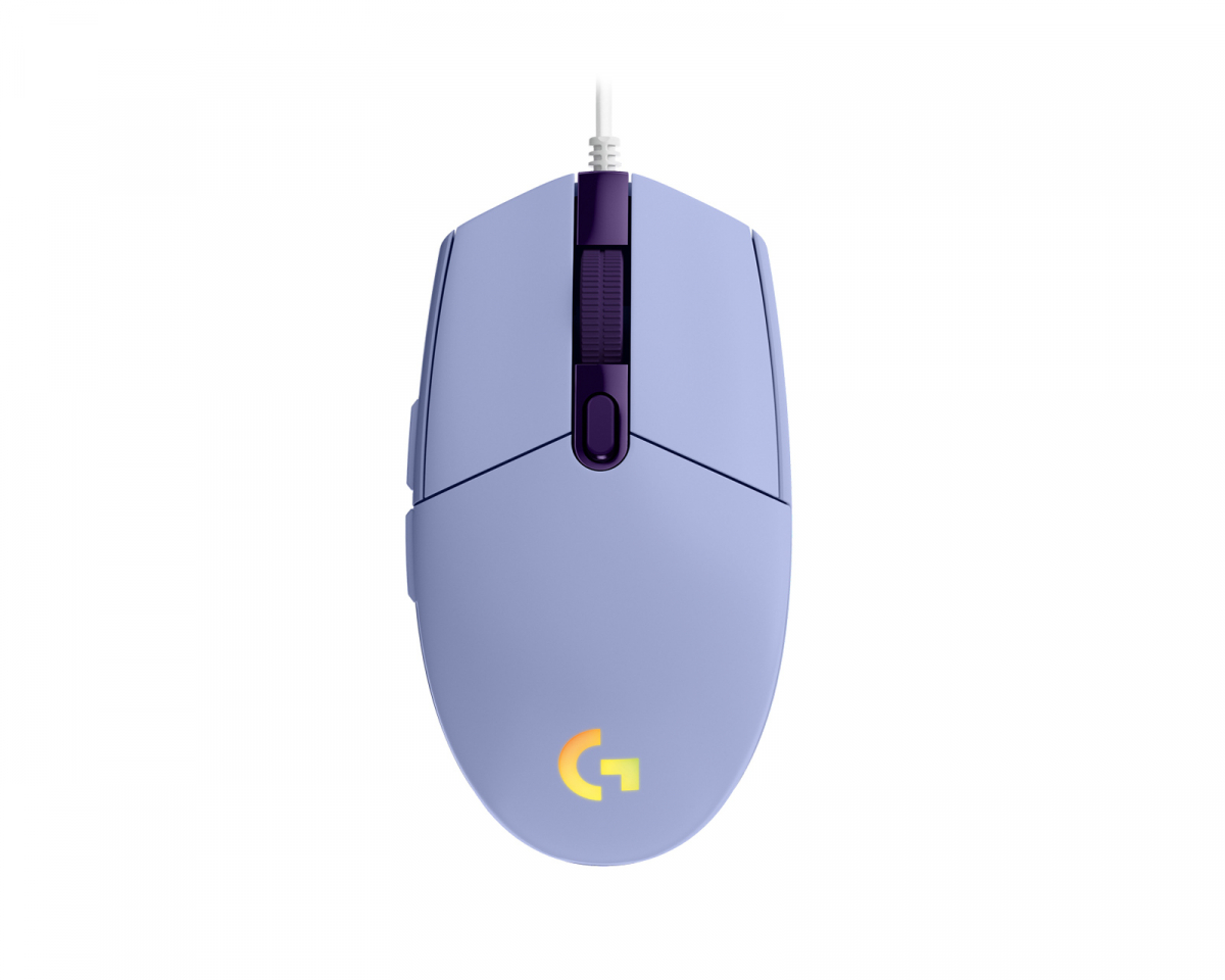 Logitech G203 Lightsync Gaming Mus - Lilac
