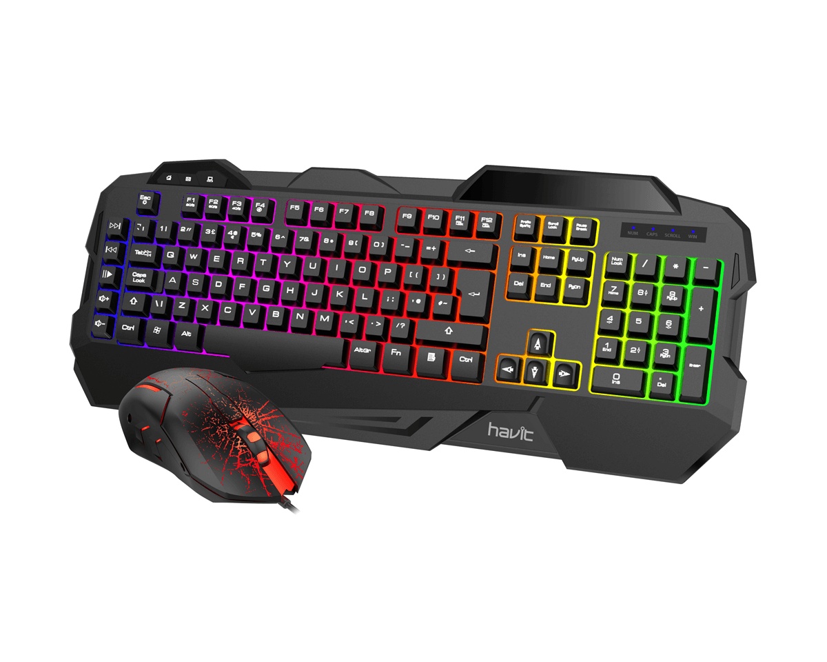 Kjøpe Havit Gaming Tastatur & Mus Combo på MaxGaming.no Vant du av tastatur, mus og headset? Gamer.no