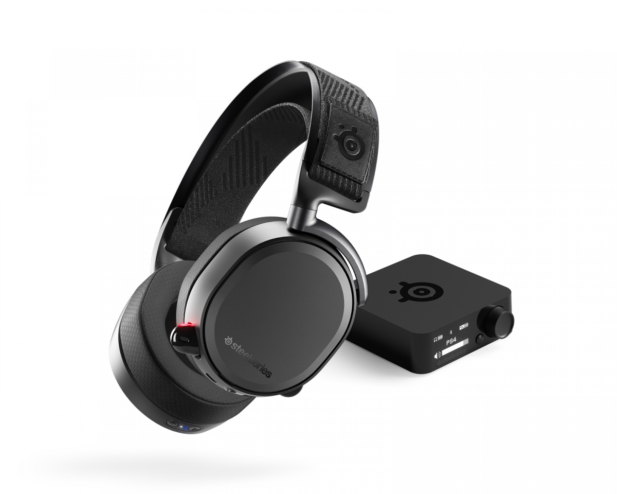 Kjøpe SteelSeries Arctis Pro Trådløst Gaming Headset Svart SteelSeries Arctis Pro Trådløst Headset Gaming headset