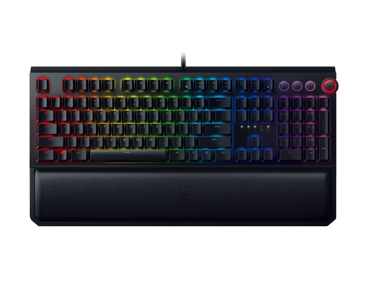 Kjøpe Razer Blackwidow Elite Chroma Tastatur [Razer Yellow Razer BlackWidow Elite Gaming Tastatur Gaming tastatur