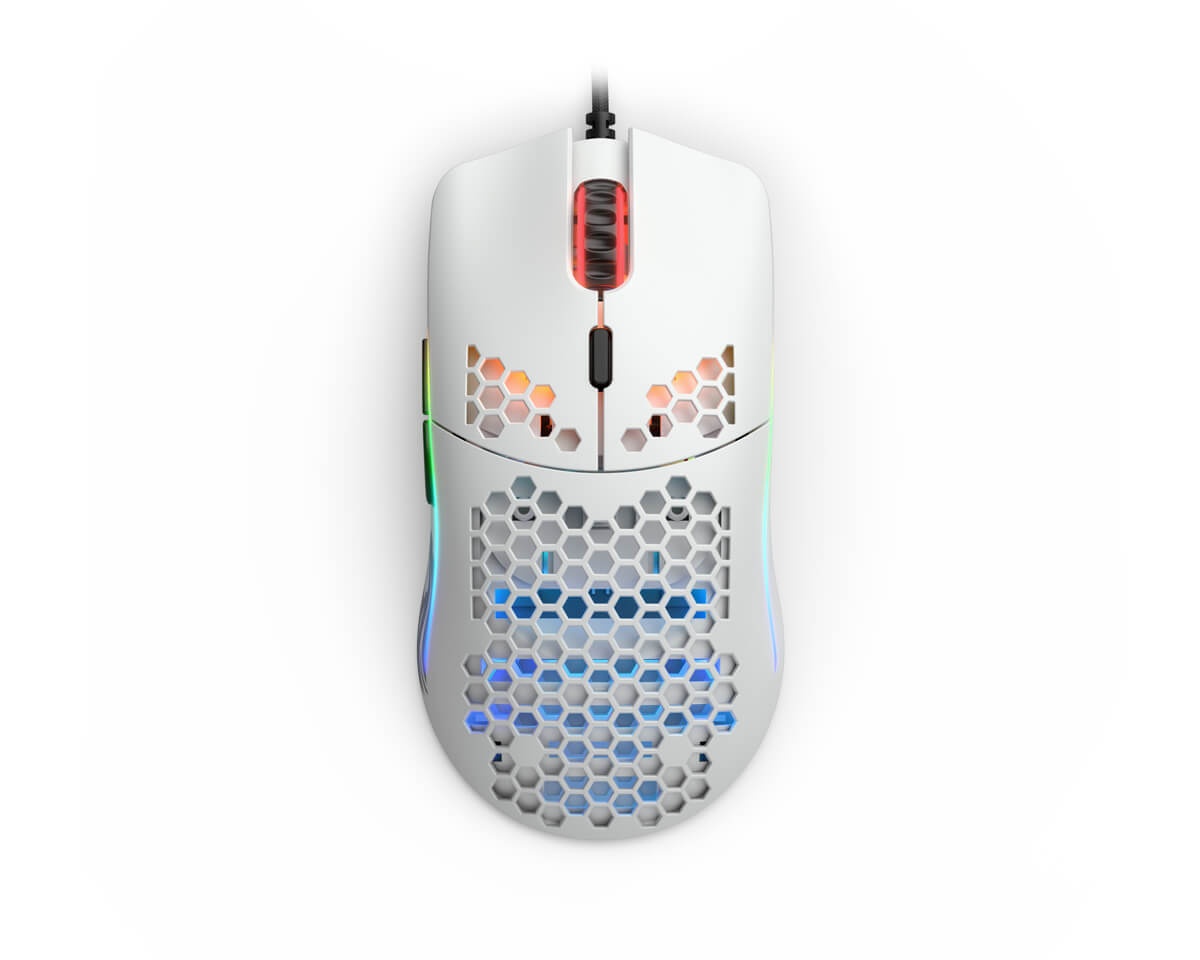 Glorious Modell O- Gaming Mus Hvit