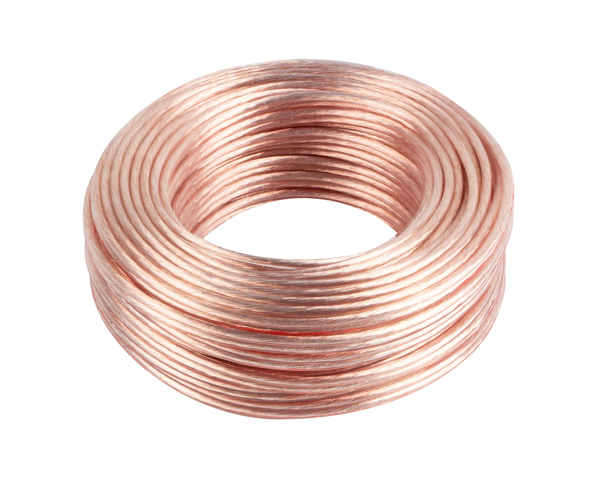 Lanberg Højtalerkabel 2x 4.0mm² (25 Meter) Transparent