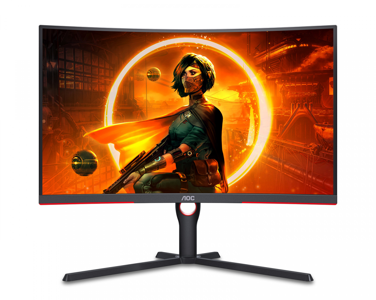 AOC CQ32G3SU 32" LED 165Hz 1ms QHD Curved Gamingskjerm
