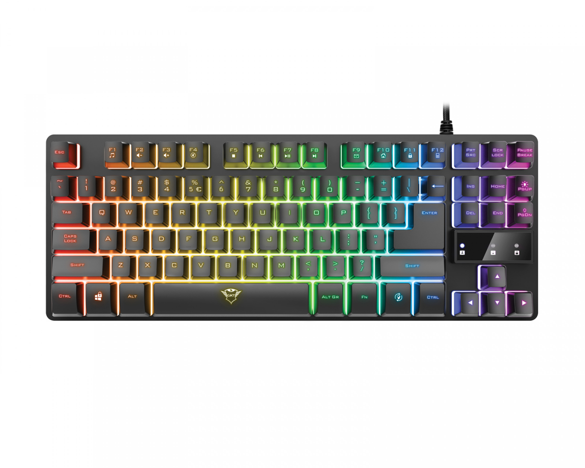 Günstige Artikel diese Woche Trust GXT 833 Thado Tastatur TKL