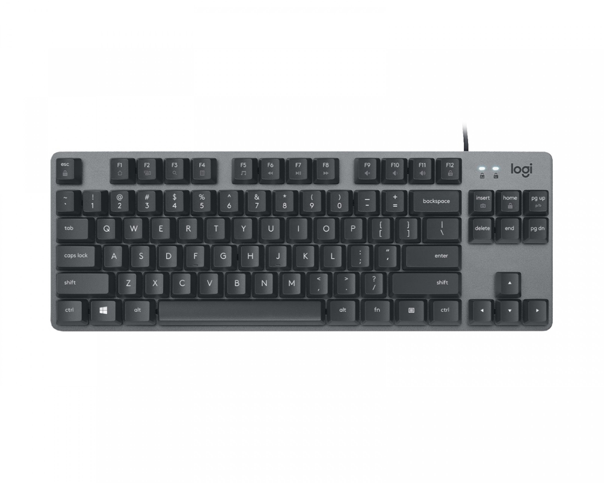 Logitech K835 TKL Tastatur [TTC Red] - Svart/Grå