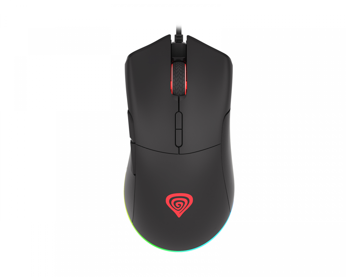 Genesis Krypton 290 RGB Gaming Mus - Svart