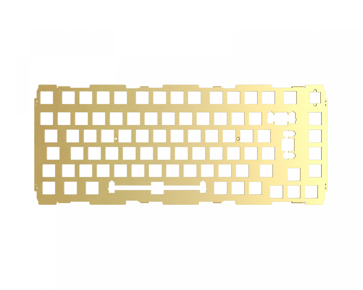 Glorious GMMK Pro 75% - Brass Switch Plate ISO