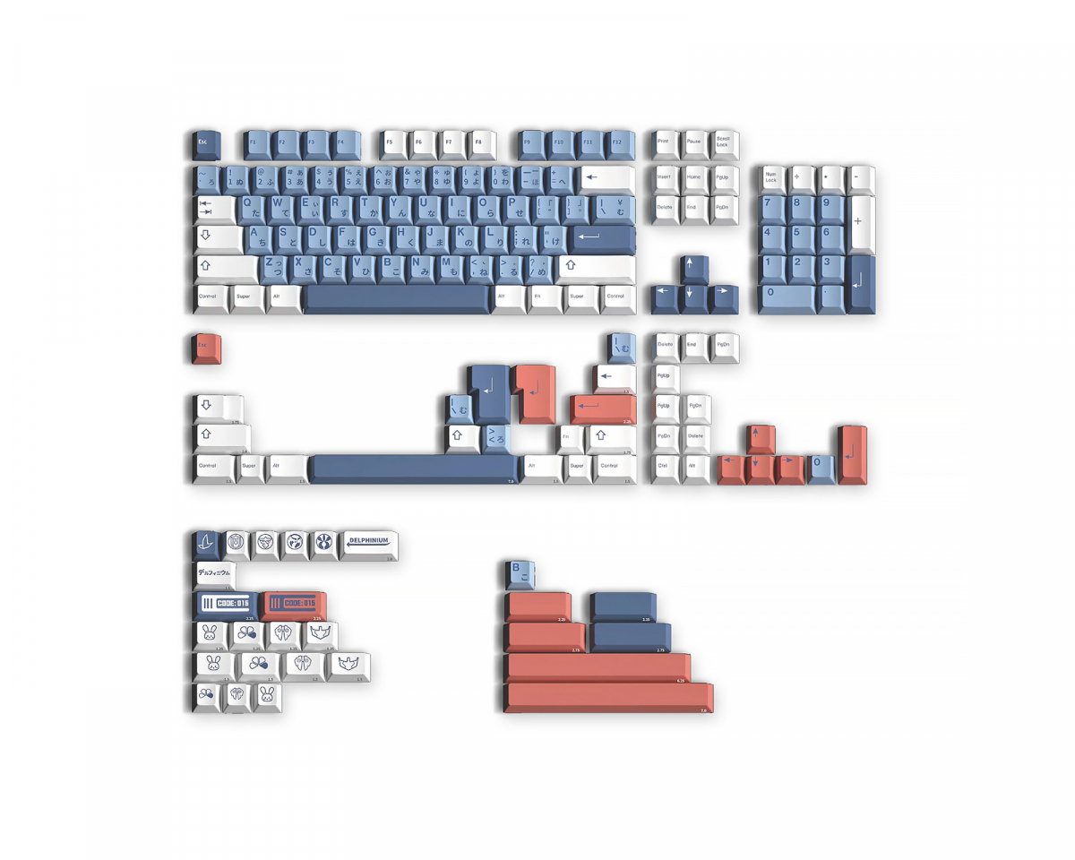 Milkyway PBT015 Baskit + Novelties kit + Spacebars kit