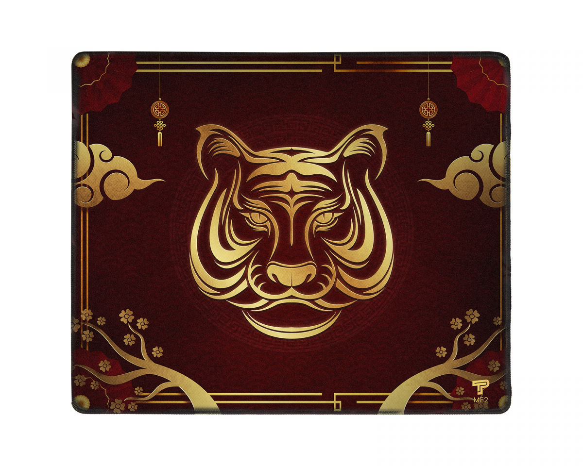 PureTrak MF2 Gaming Musematte - Red Tiger - Large
