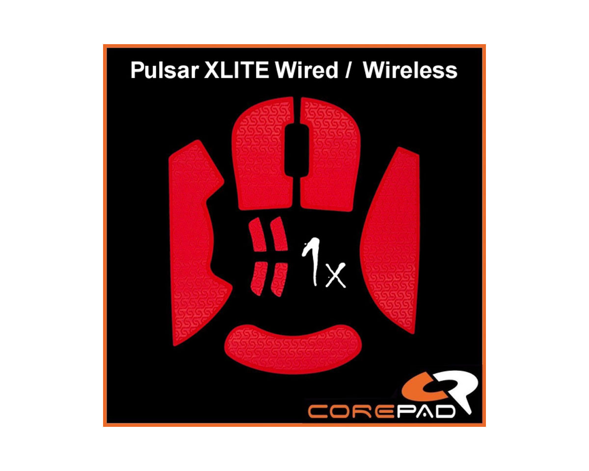 Corepad Soft Grips til Pulsar Xlite Wired/Xlite Wireless/Xlite V2 Wireless - R