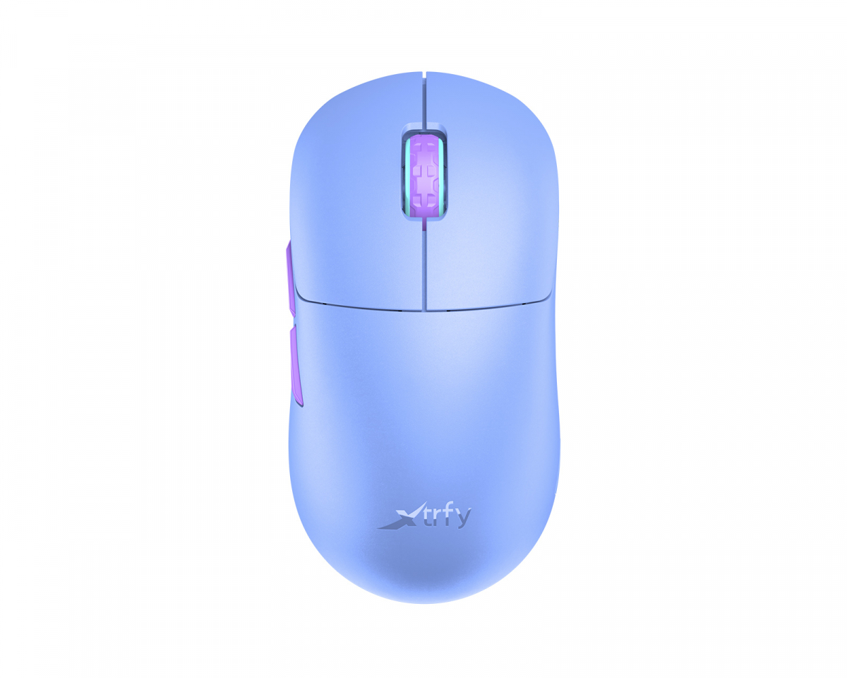 Cherry Xtrfy M8 Trådløs Ultra-Light Gaming Mus - Frosty Purple