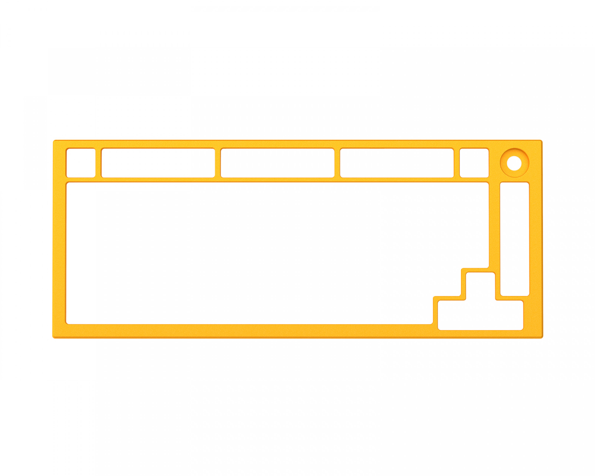 Glorious GMMK Pro Top Frame - Golden Yellow