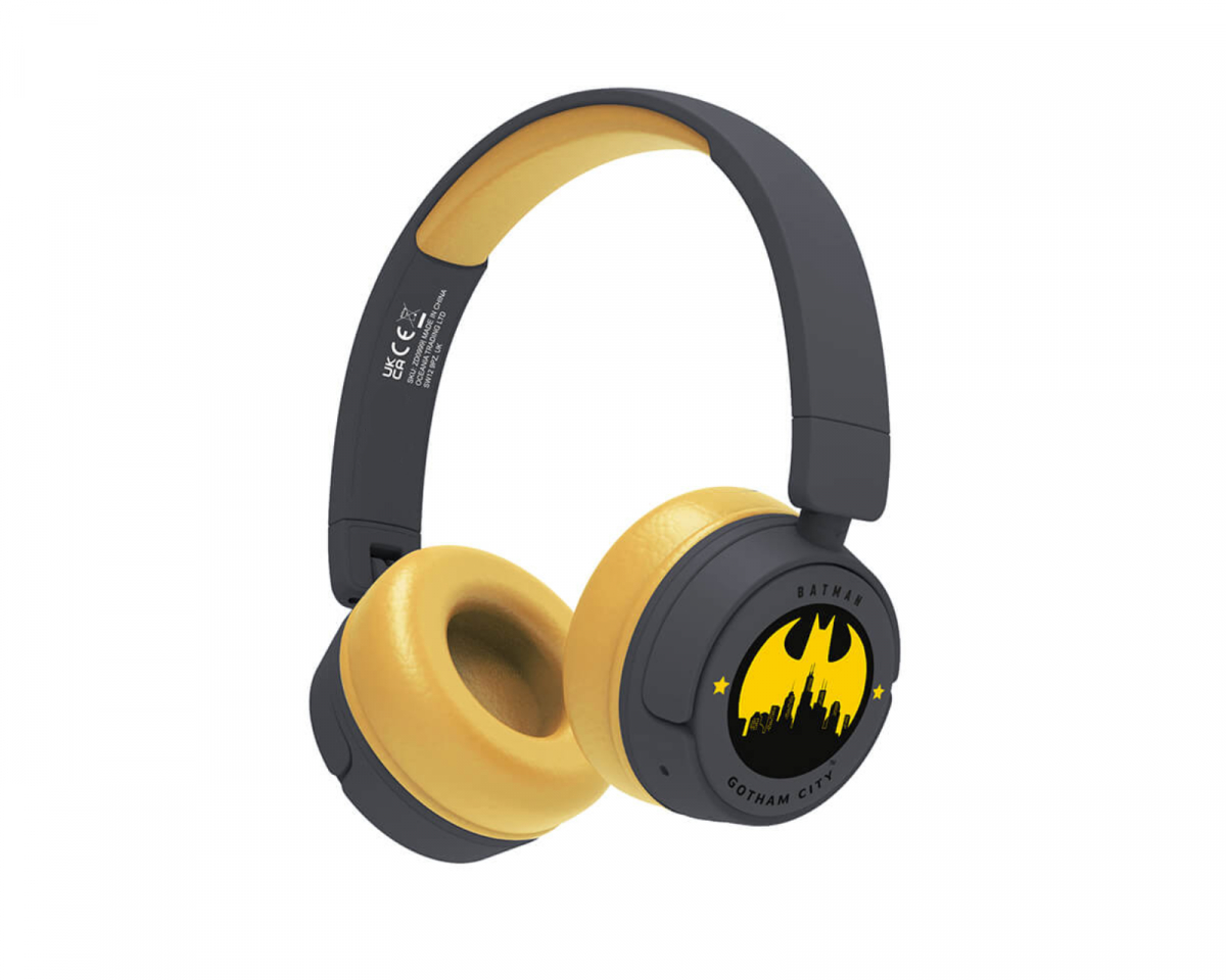 OTL Technologies BATMAN Junior Bluetooth On-Ear Trådløs Hodetelefoner