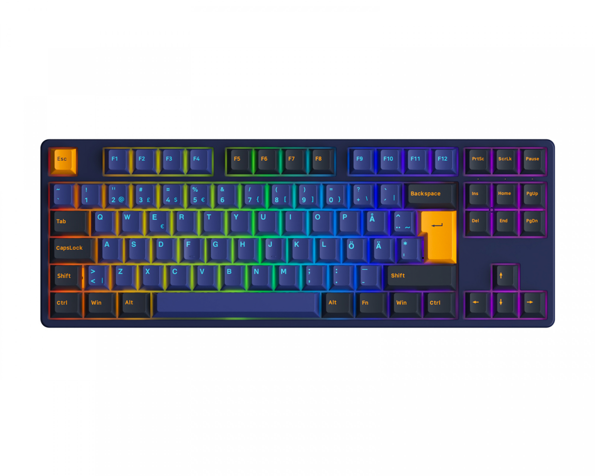 Akko 5087S Horizon ISO TKL Tastatur [Akko CS Jelly Black]