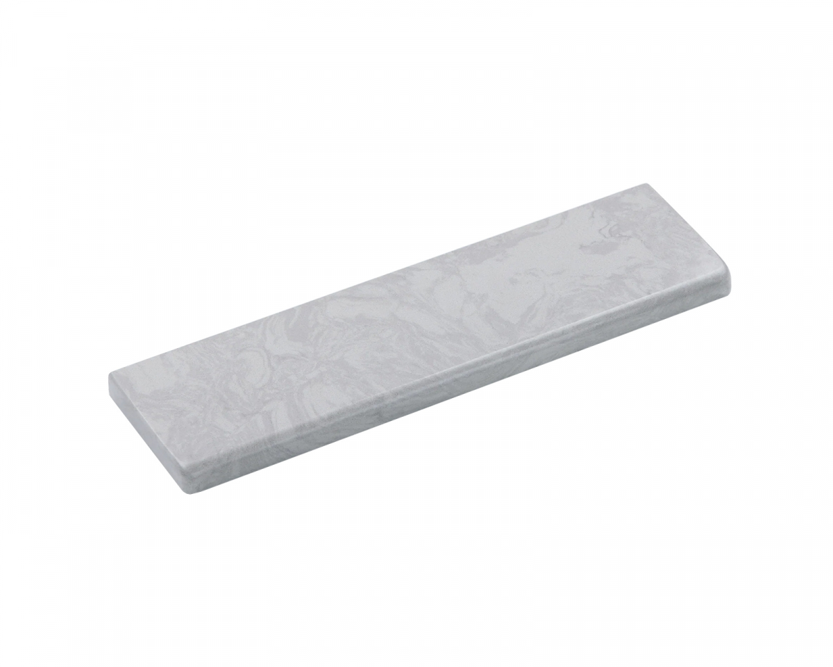 KBDfans Quartz Stone Cement Gray Wrist Rest 60% - Grå Håndleddstøtte
