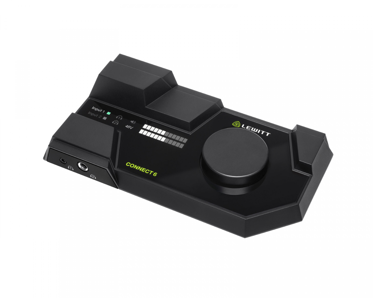 Lewitt CONNECT 6 Dual USB-C Audio Interface - Lydkort for musikk, streaming o