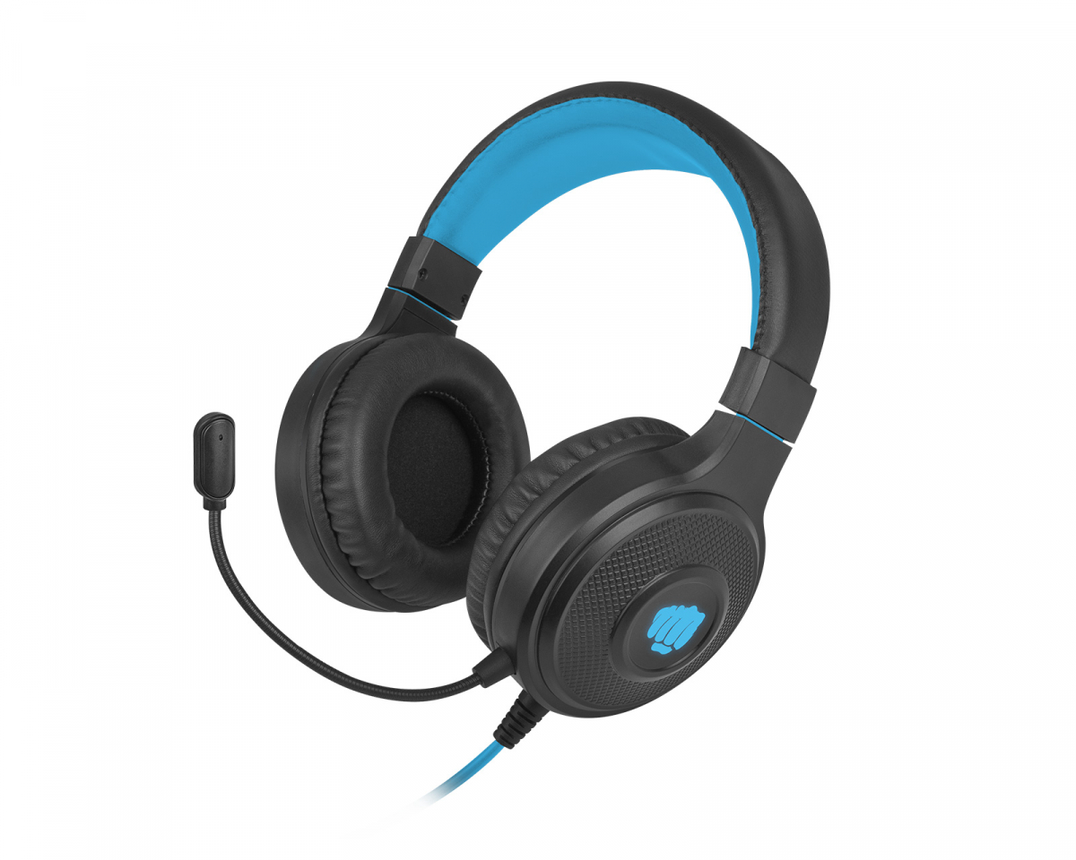 Fury Warhawk Stereo Gaming Headset RGB - Svart/Blå