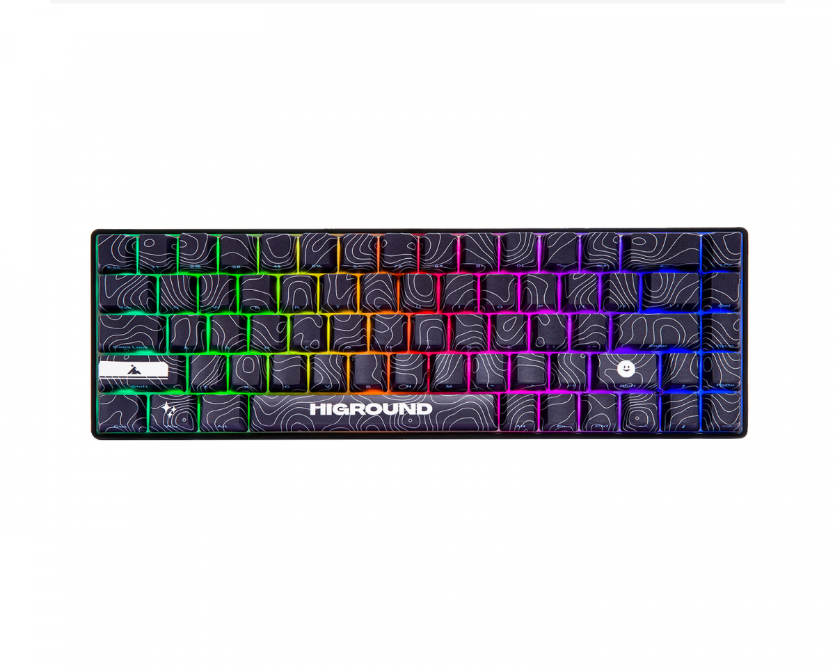 Higround BLACKICE Base 65 Hotswap Gaming Tastatur - ANSI [White Flame]