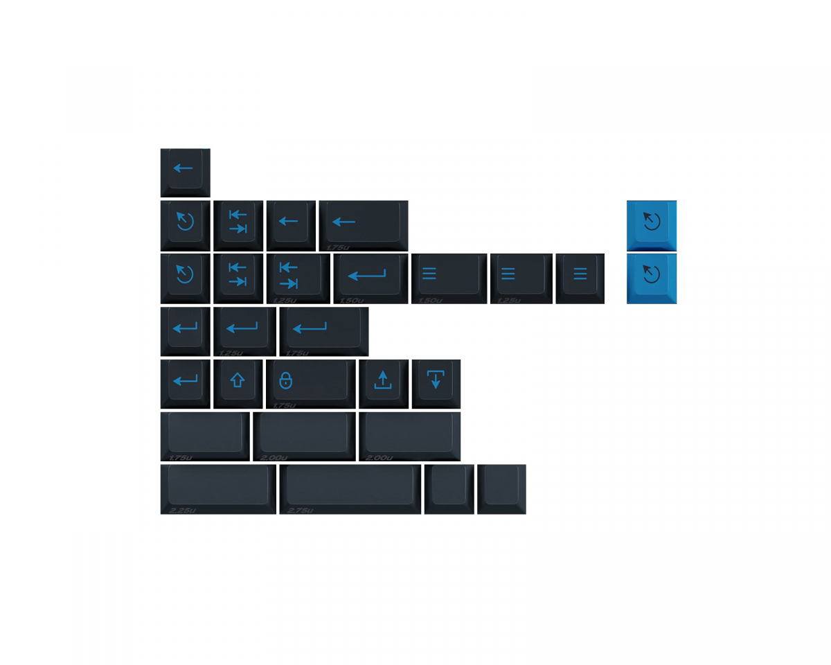 Kbdfans Pbtfans Umbra - 40s Kit