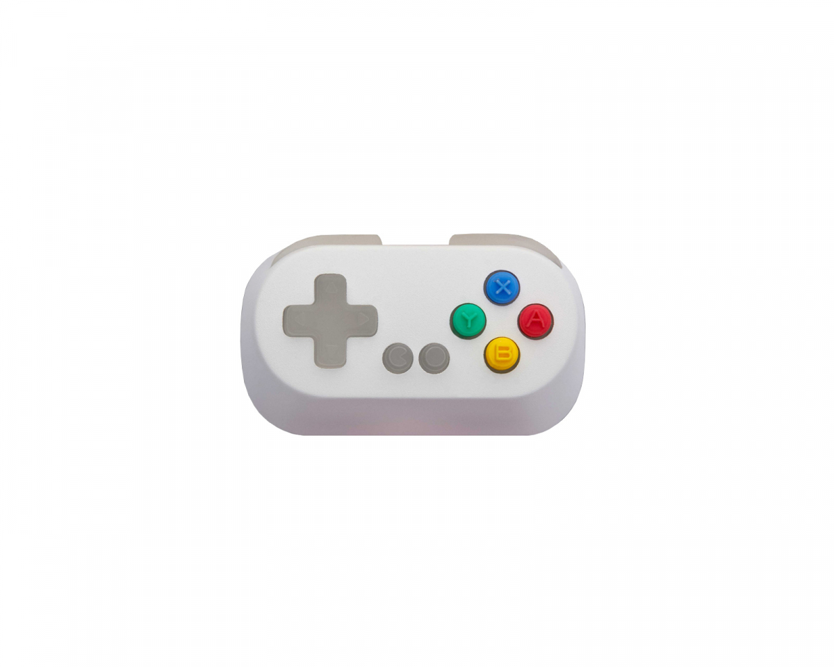 Keychron Gamepad Controller Capslock Aluminum Alloy Artisan Keycap - Hvit