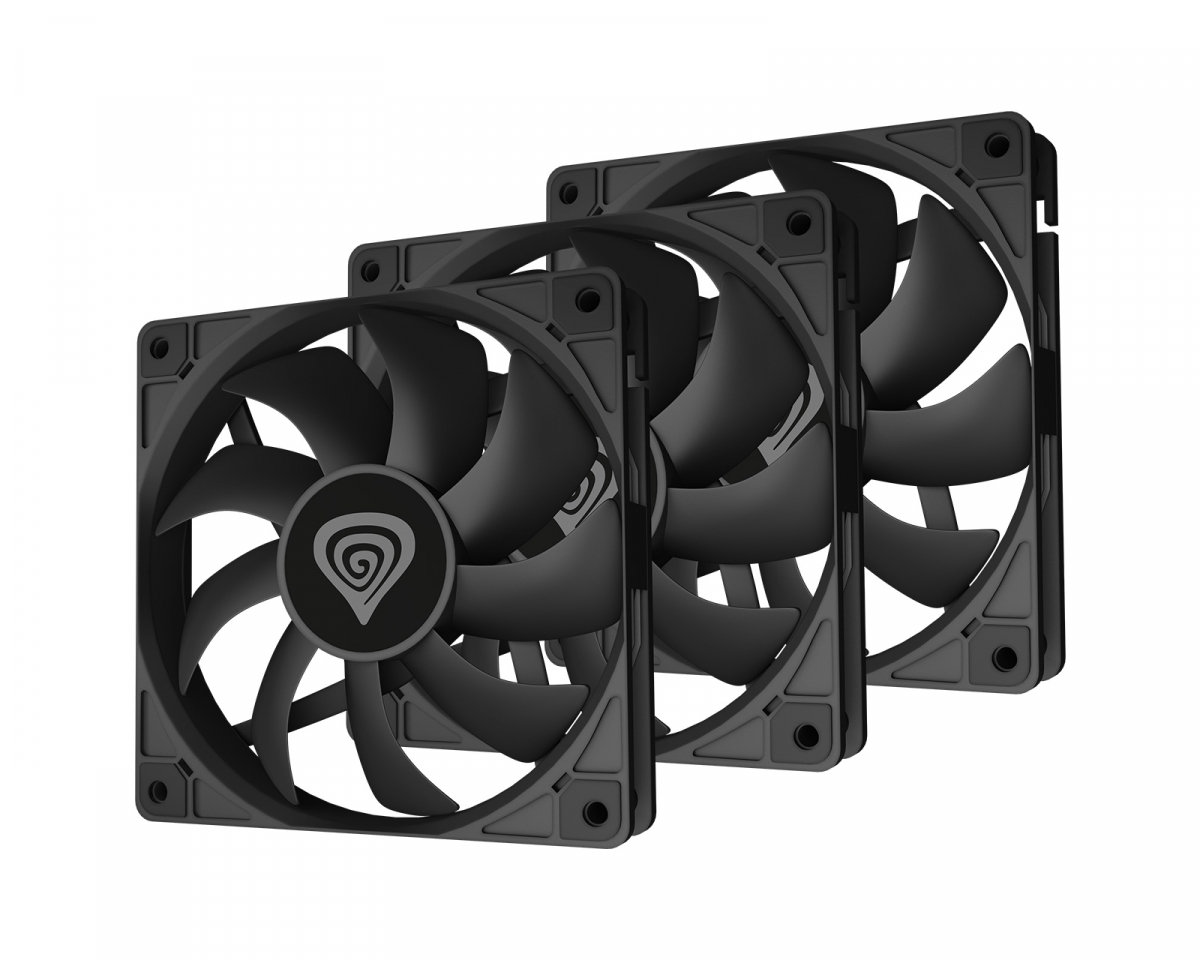Genesis Oxal 120 PC Fan - Vifte 120mm (3-Pack)