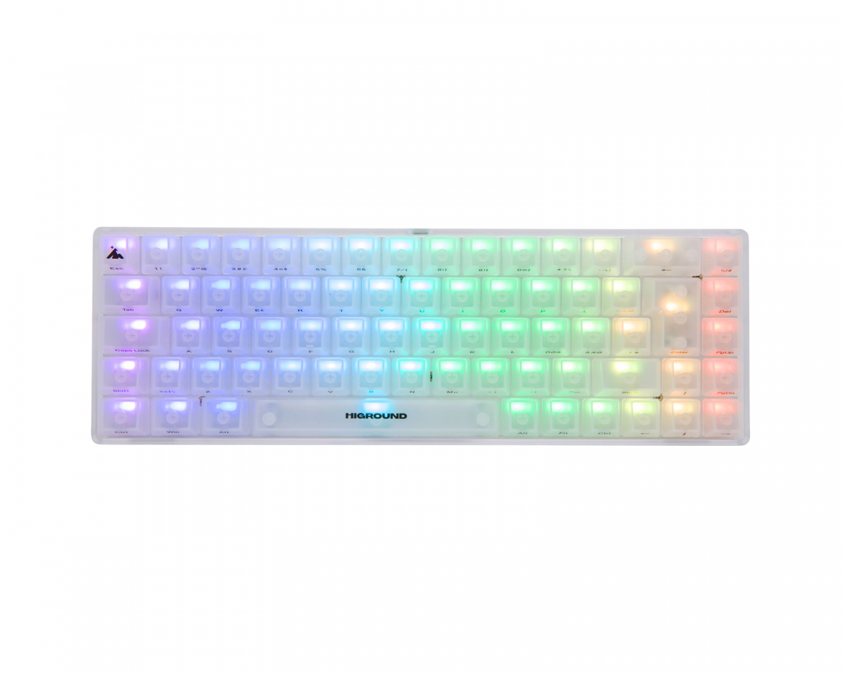 Higround OPAL Base 65 Hotswap Gaming Tastatur - ISO Nordic [White Flame]