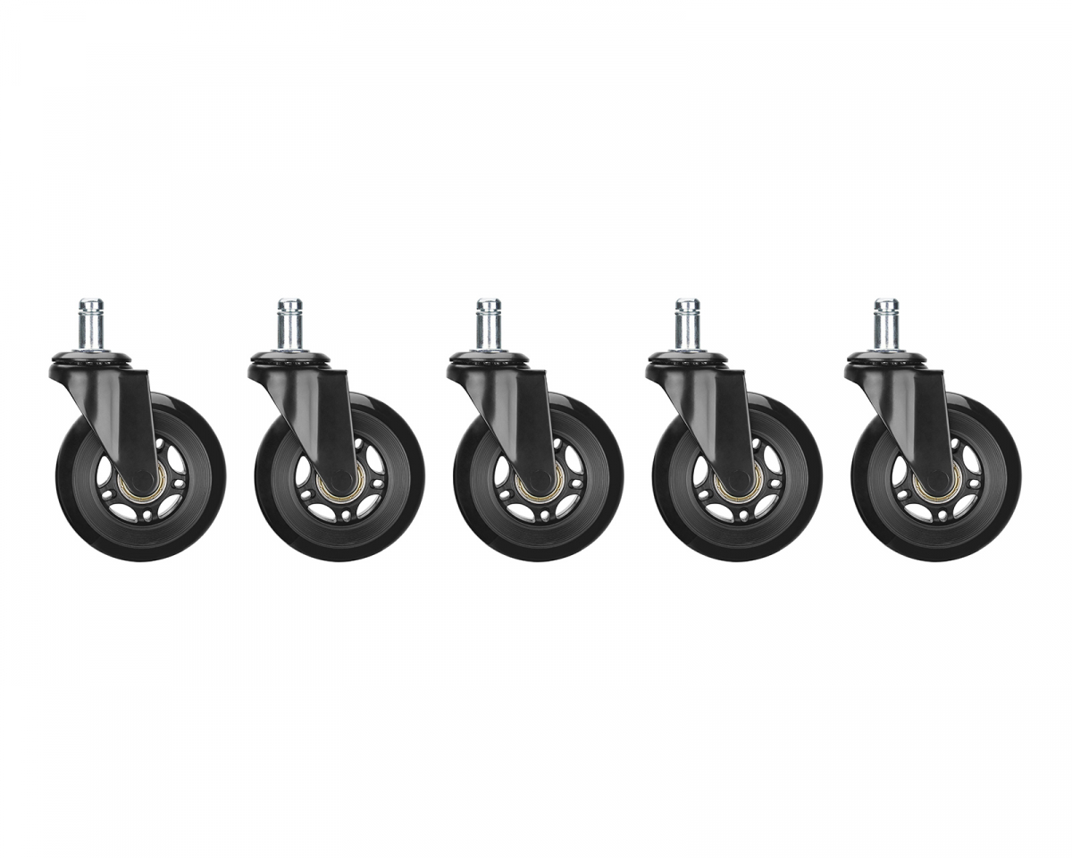 MaxMount Hjul til Stol 3″ Universal - Svart