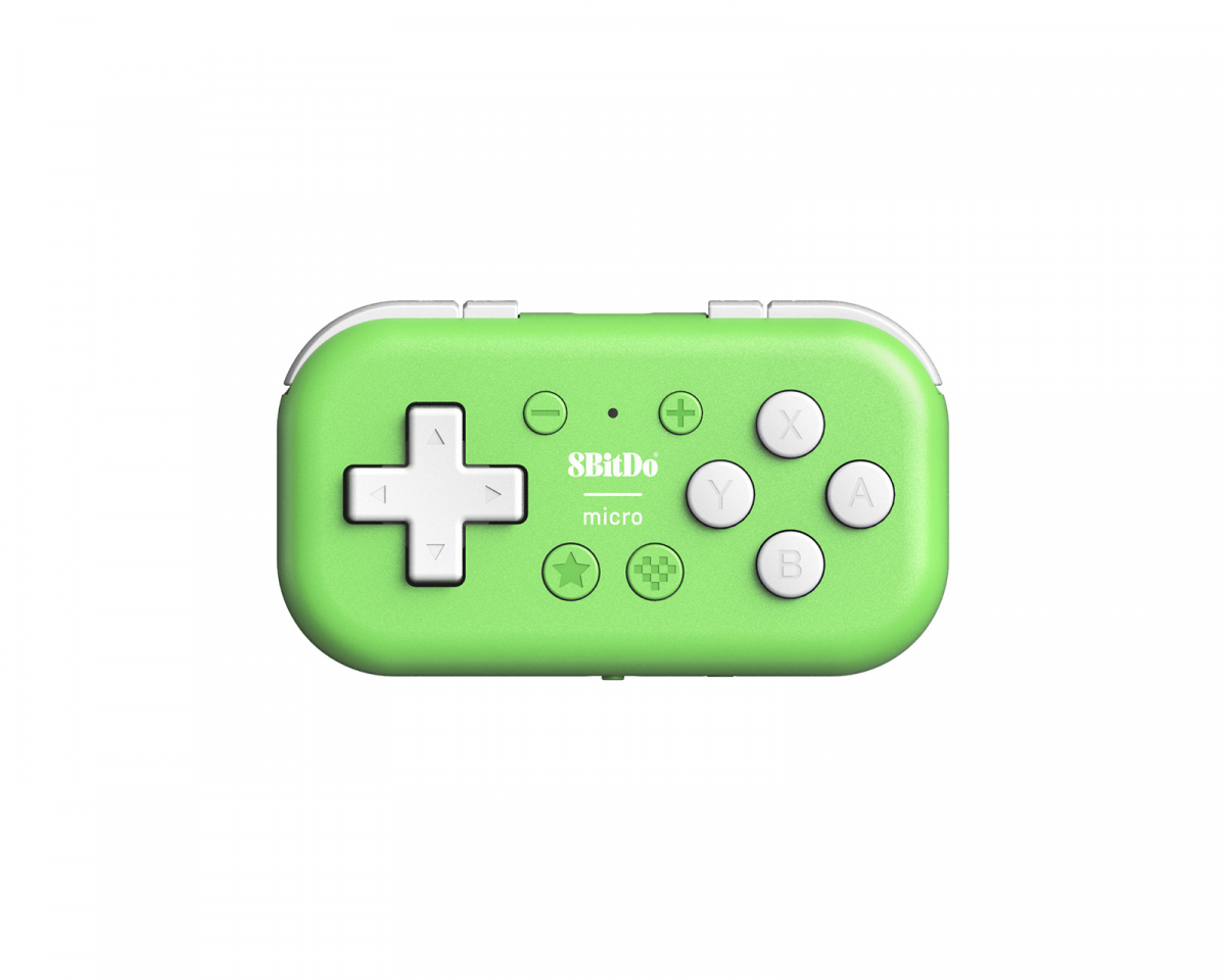 8Bitdo Micro Bluetooth Gamepad - Grønn Kontroller