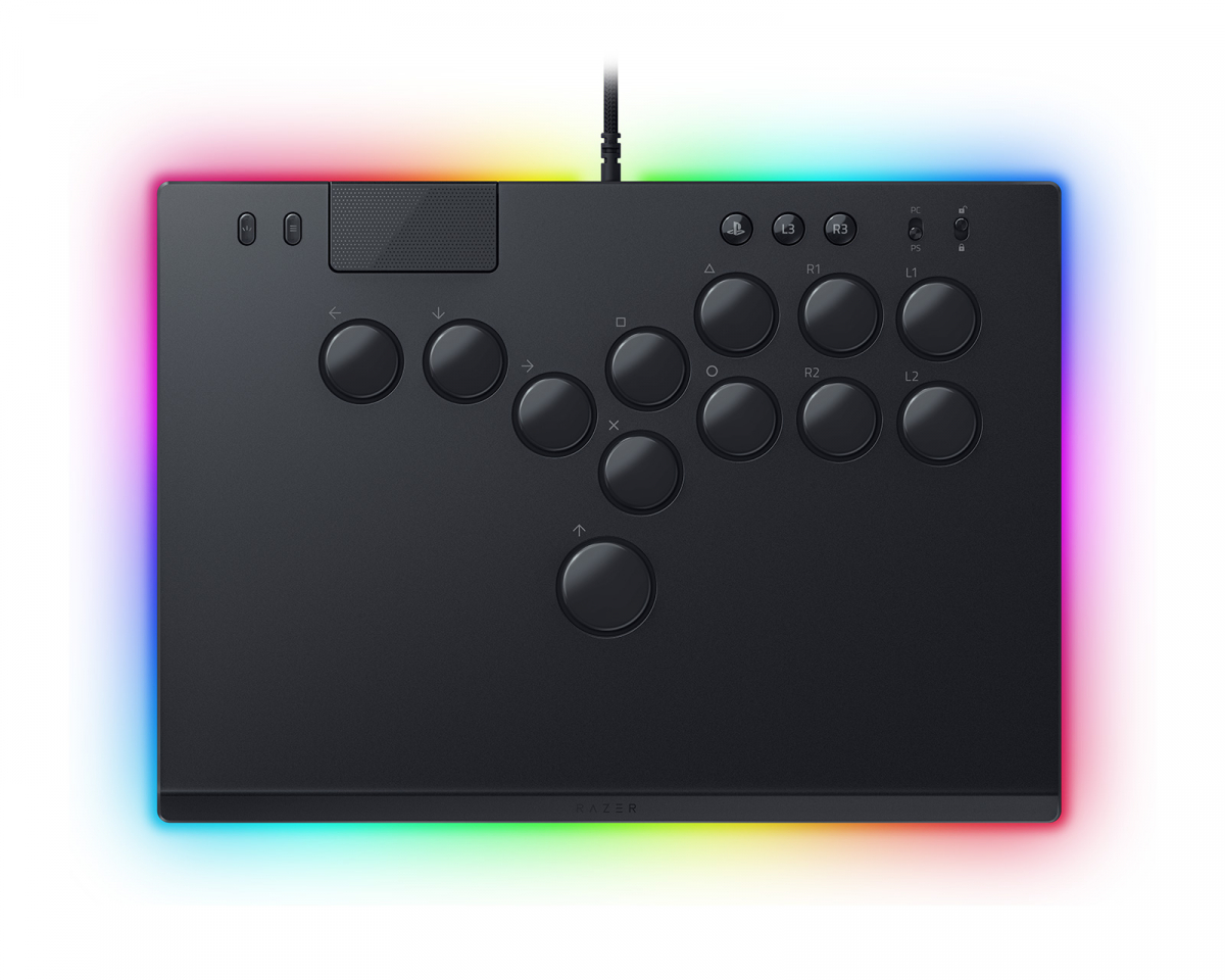 Razer Kitsune Arcade Controller PS5 & PC - Svart - MaxGaming.no