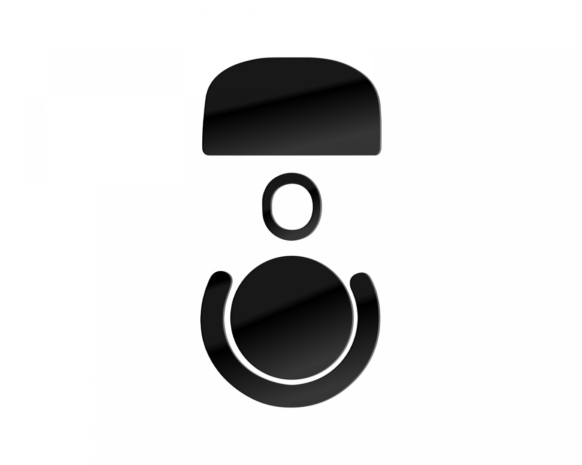 Quaoar Telos Control Skates - Logitech G Pro X Superlight