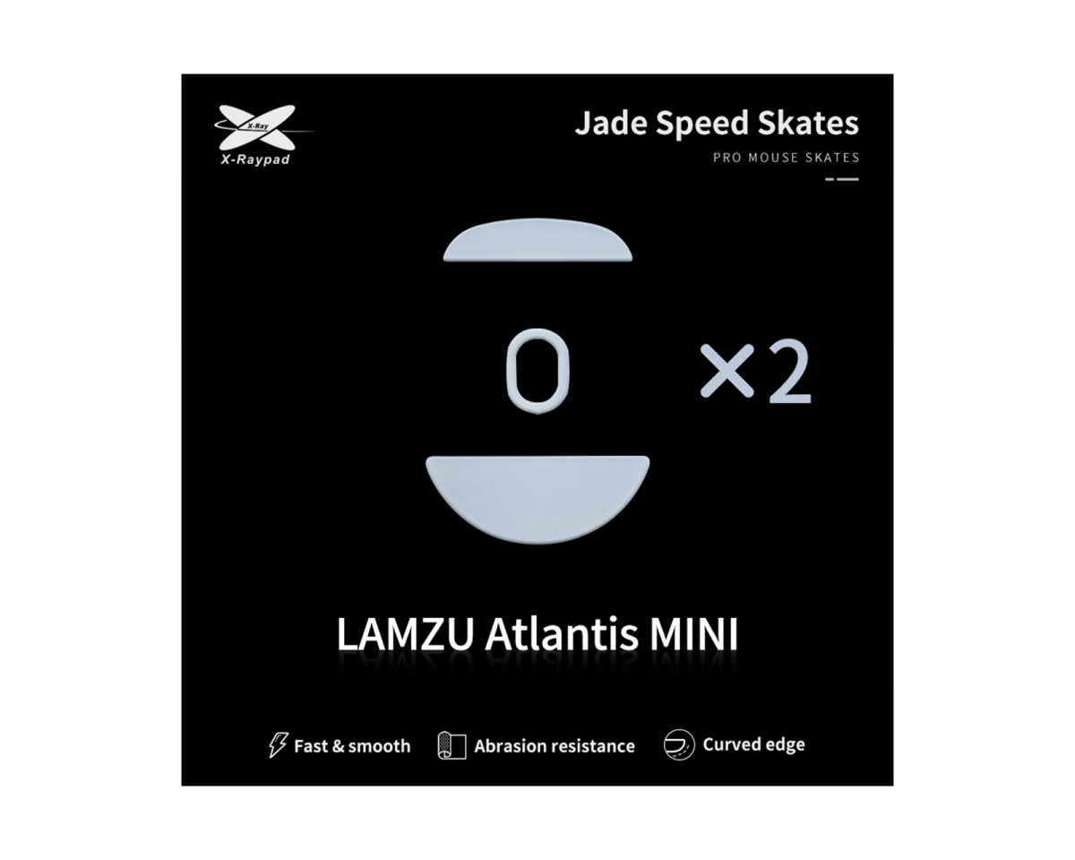X-raypad Jade Mouse Skates til Lamzu Atlantis Mini