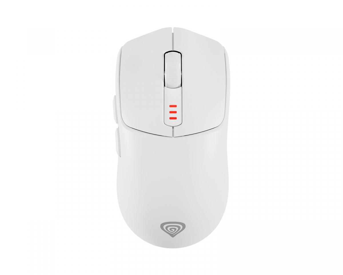 Genesis Zircon 500 Trådløs Gaming Mus - Hvit