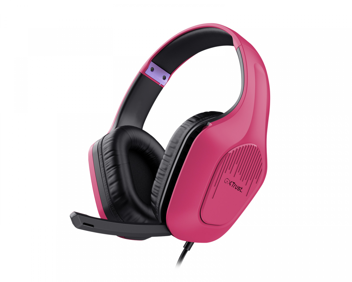 Trust GXT 415P Zirox Gaming Headset - Rosa