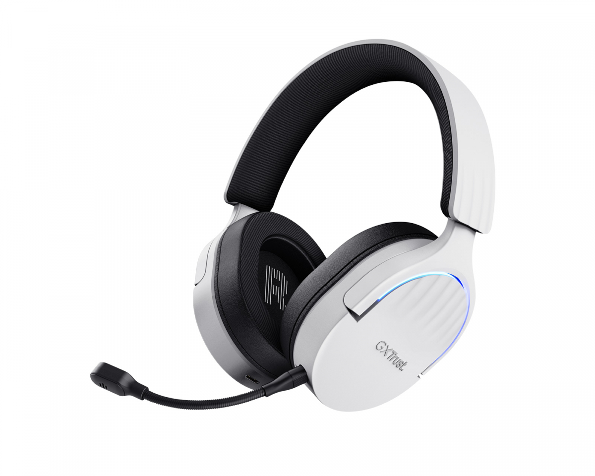 Trust GXT 491W Fayzo Trådløs Gaming Headset - Hvit