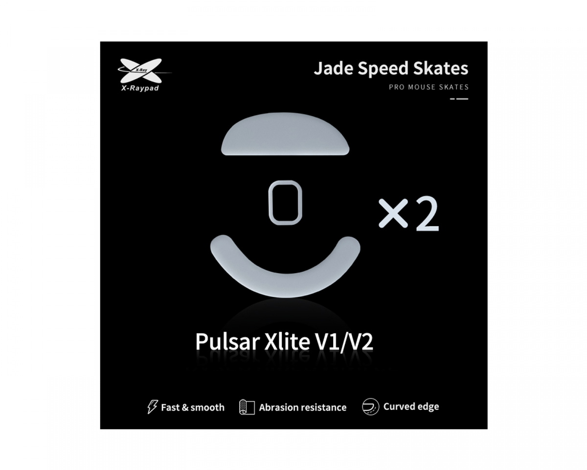 X-raypad Jade Mouse Skates til Pulsar Xlite V1/V2/V3