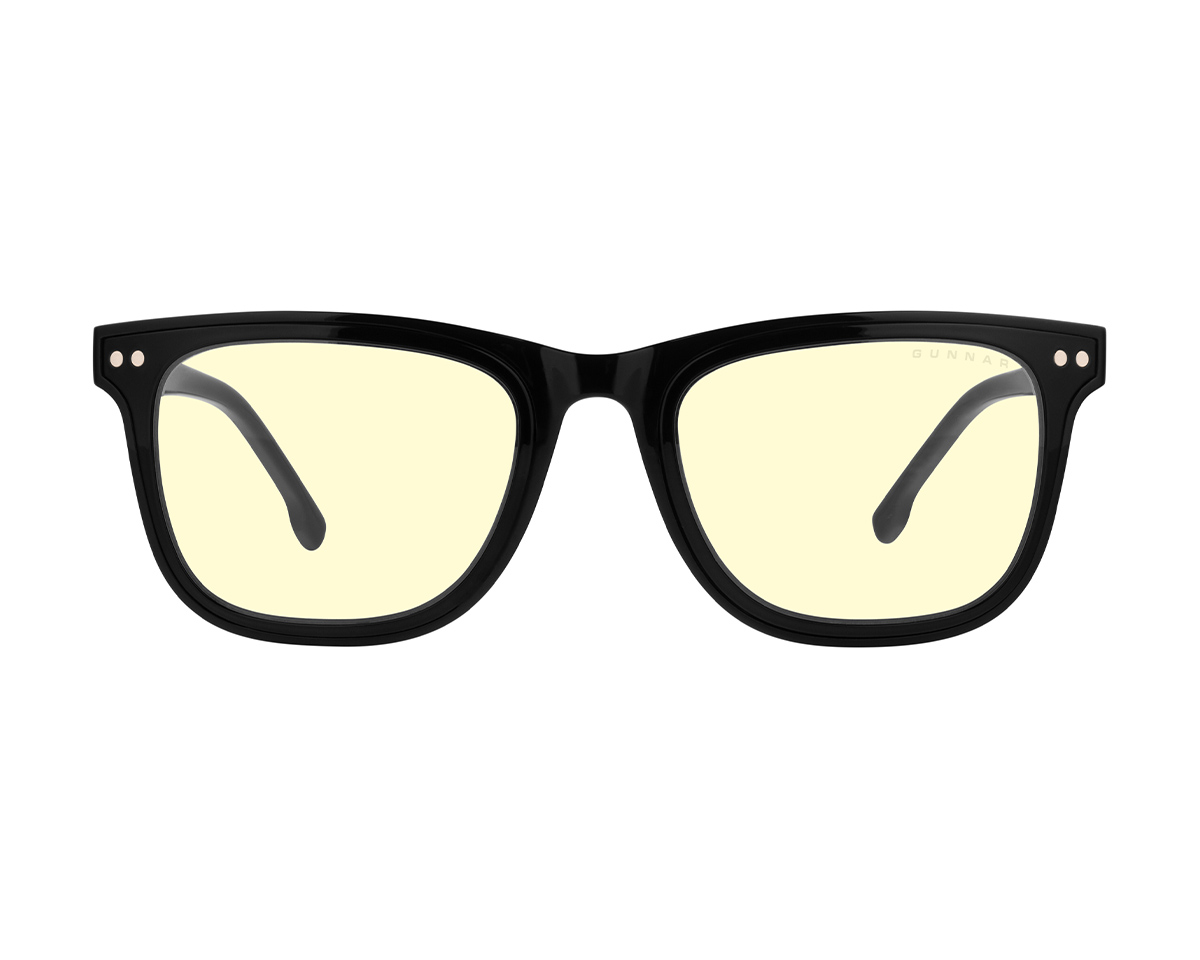 Gunnar Optiks Cupertino - Onyx - Amber - Fire Linser