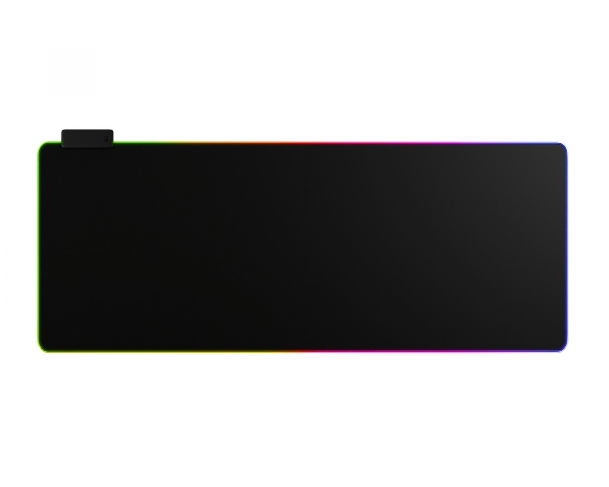 MaxMount RGB Musematte XXL med USB-Hub - Svart