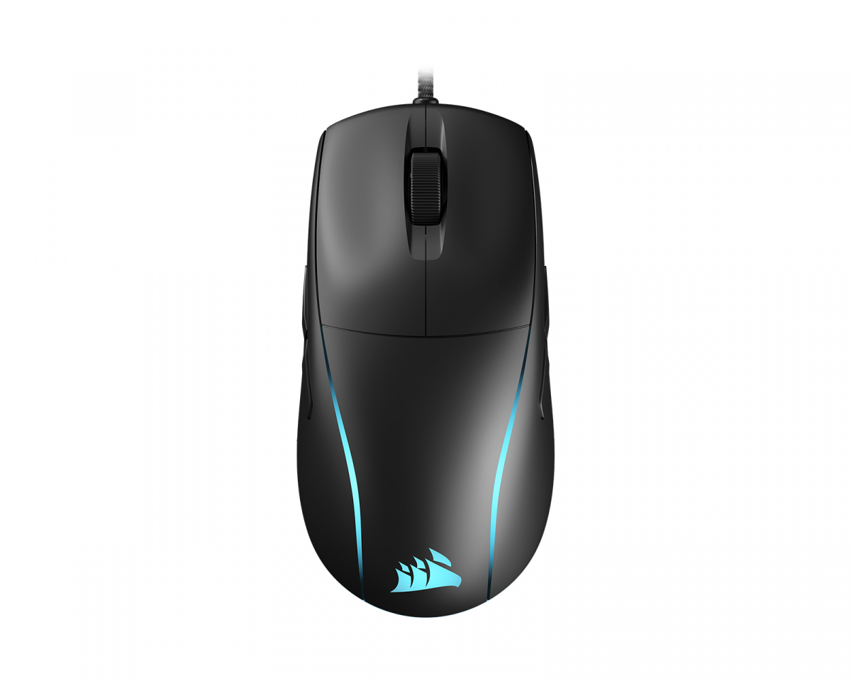 Corsair M75 RGB Lightweight Gamingmus - Svart