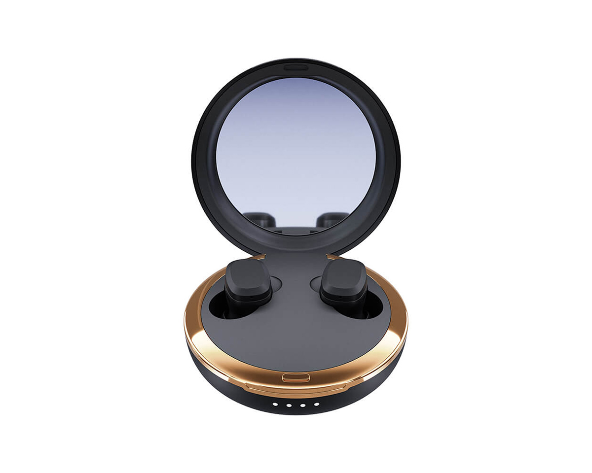 Happy Plugs Adore In-Ear Hodetelefoner - Svart