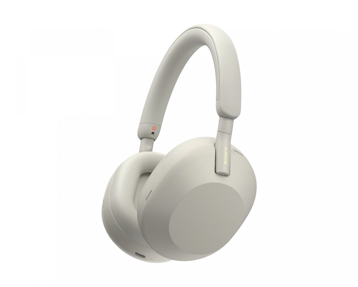 Sony WH-1000XM5 Over-Ear Trådløs Hodetelefoner - Sølv