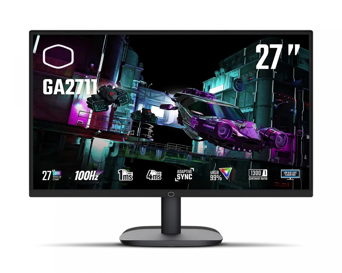 Cooler Master GA2711 27" QHD 100Hz IPS Gamingskjerm