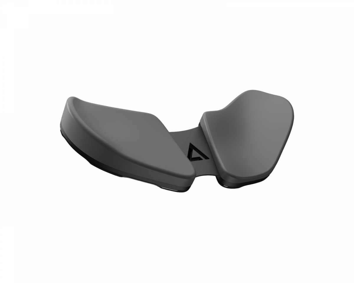 DeltaHub Carpio 2.0 Ergonomisk Håndleddsstøtte - Right - S - Grå